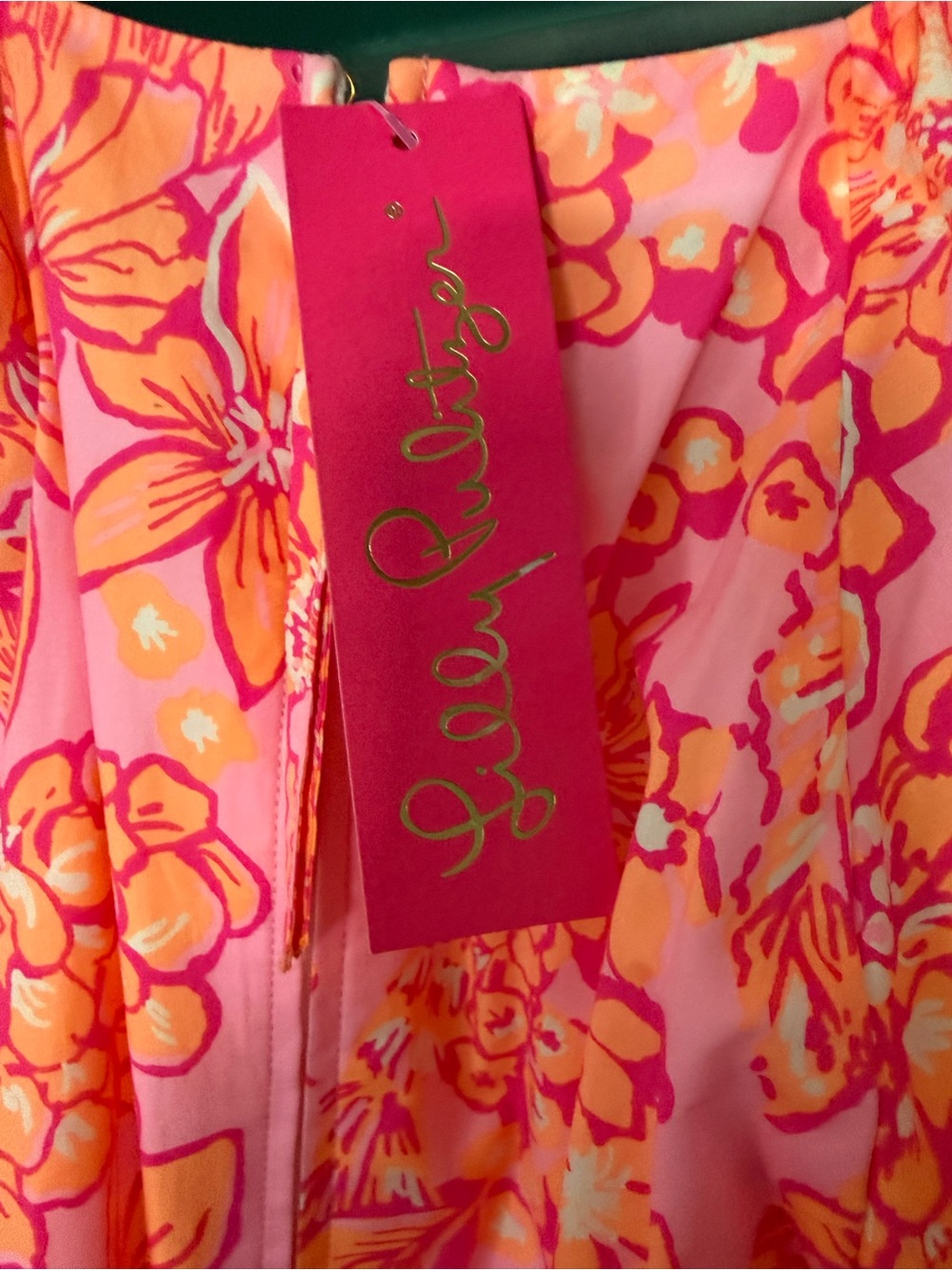 🌺NWT Lilly Pulitzer Knoxlie Dress Mandevilla Baby Days Bloom 🌺 - Picture 3 of 6